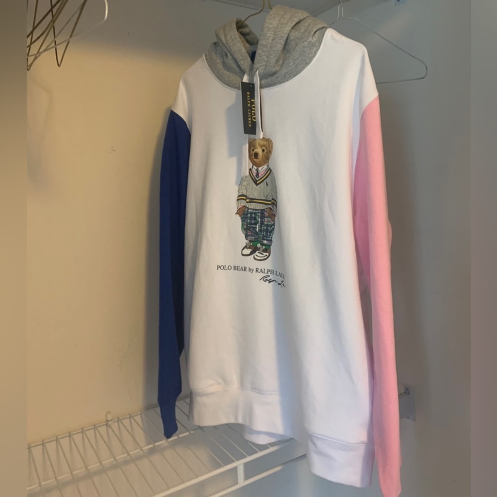 NWT Ralph Lauren Polo Bear Hoodie